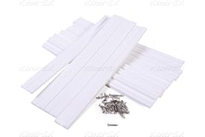 MARINE SLIDES, 3" X 15", WHITE, 10-PACK