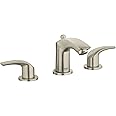 Eurosmart New 8 in. Widespread 2-Handle 3-Hole Bathroom Faucet - 1.2 GPM