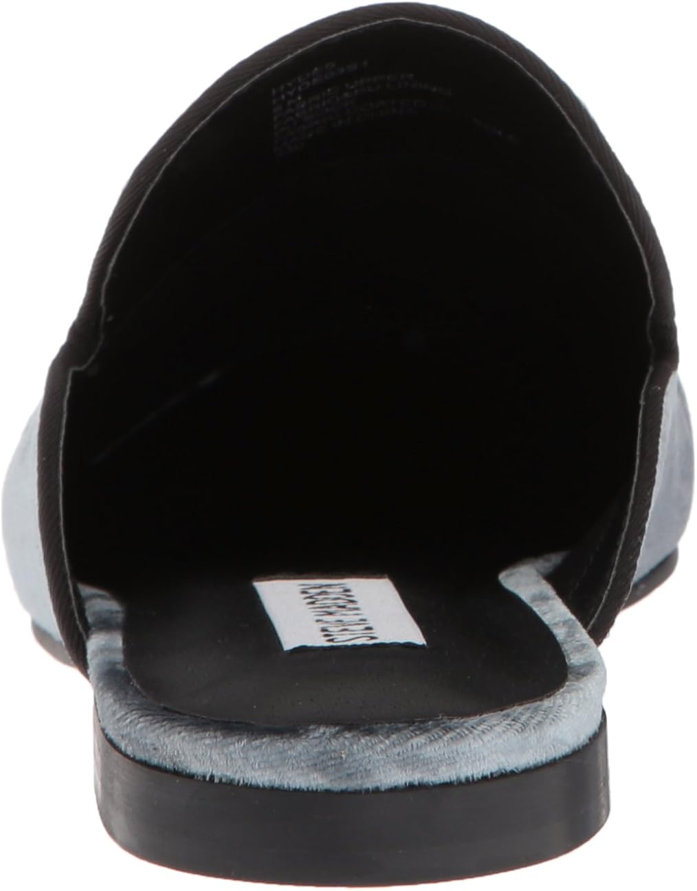 steve madden blue velvet loafers