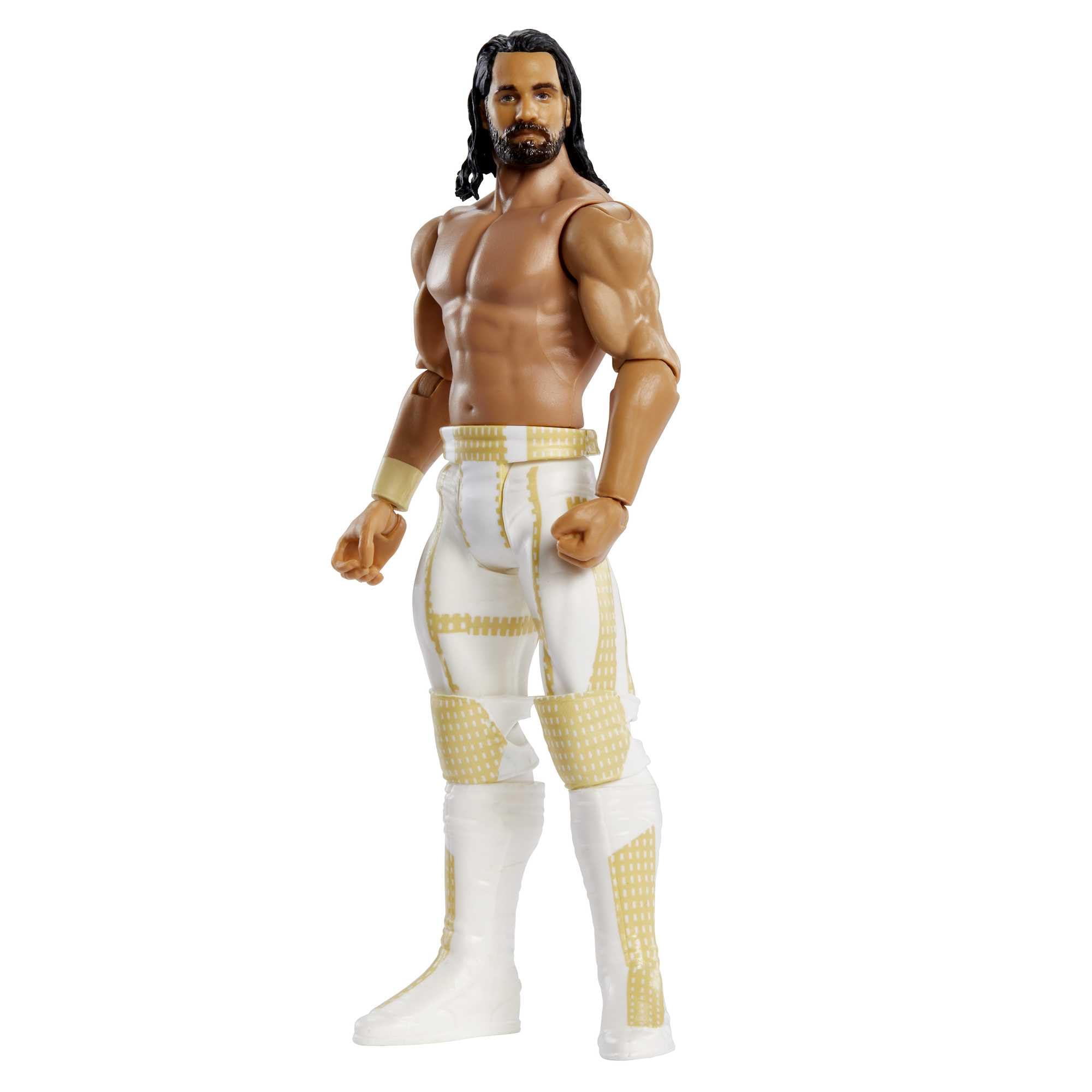 WWE HDD78 - WrestleMania Seth Rollins Action Figure, Movable 15 cm Collectible, Toy Gift for Children and Fans from 6 Years