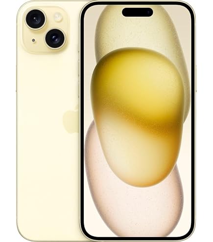 Amazon.com: Apple iPhone 15, 128GB, Yellow - Unlocked (Renewed