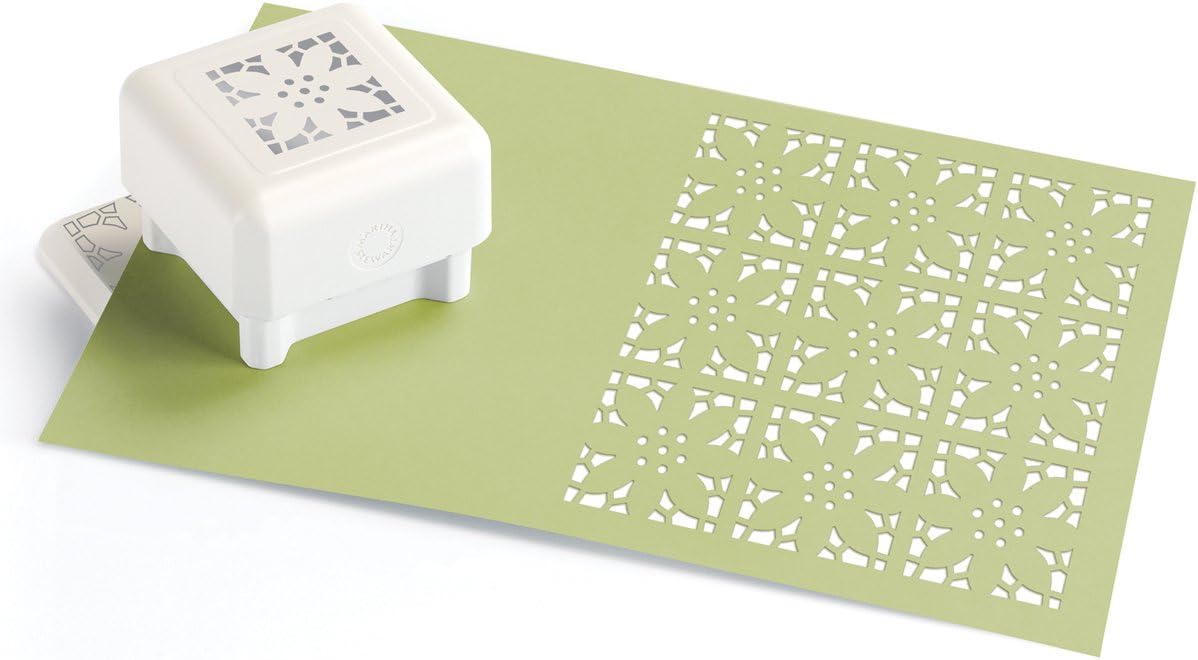 Martha Stewart Punch All Over lace Flowers, White