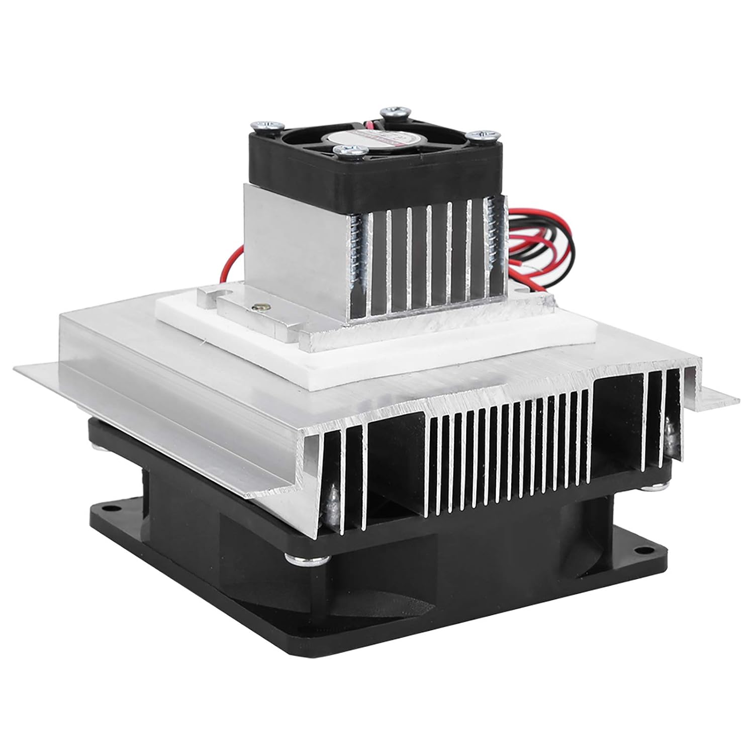 Cooling System Semiconductor Thermoelectric Peltier Plate Module Quick Cooling Peltier Cooler for Small Space Cooling(Has a cold end fan) - Image 3
