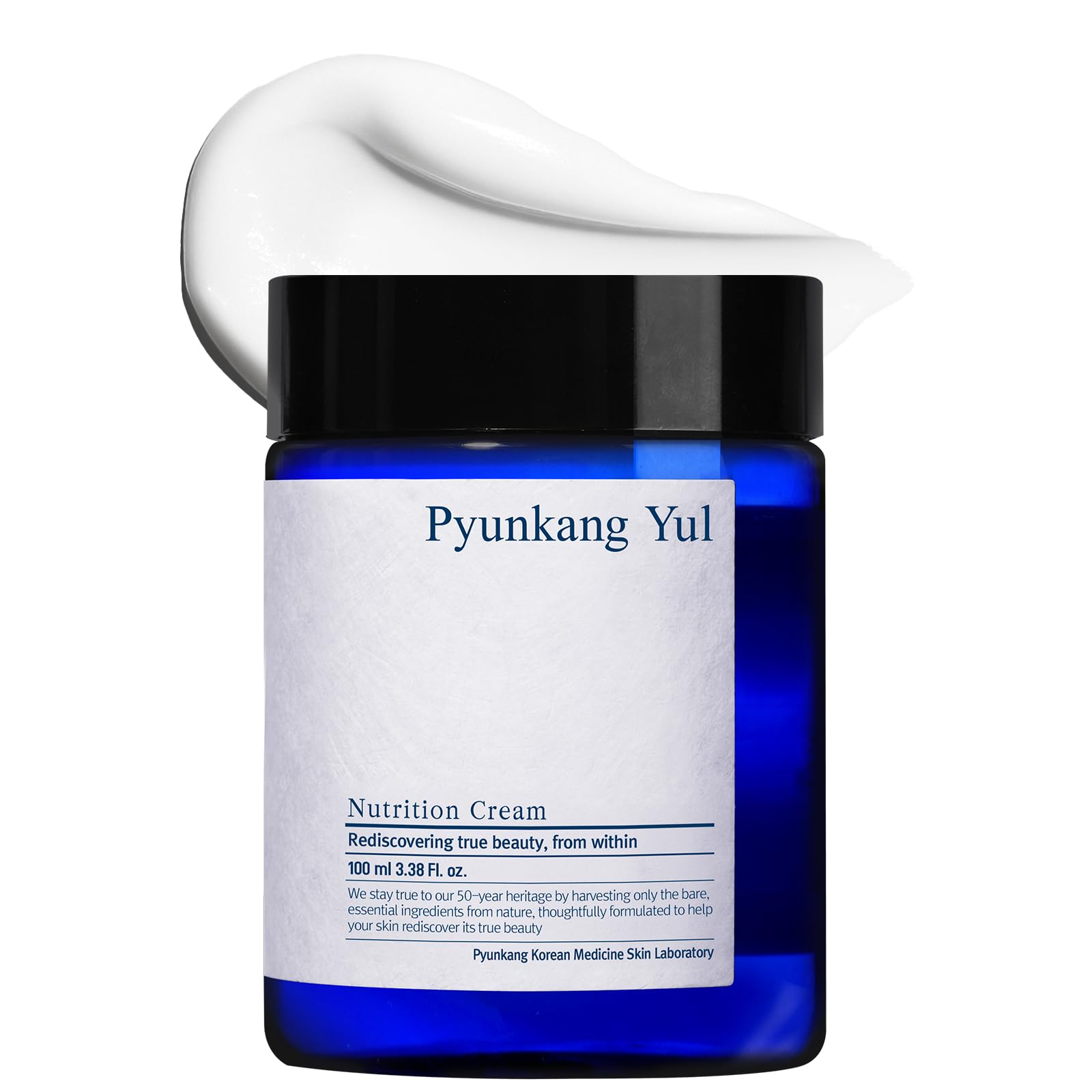 [PKY] Pyunkang Yul Nutrition Cream for Powerful Hydration with Minimal Ingredients, Face Moisturizer with Balanced Nourishment, Zero-Irritation, Korean Skincare (3.38 Fl.Oz, 100ml).