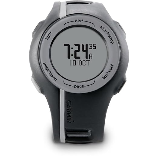 Garmin Forerunner 110 GPSEnabled Unisex Sport Watch (Black