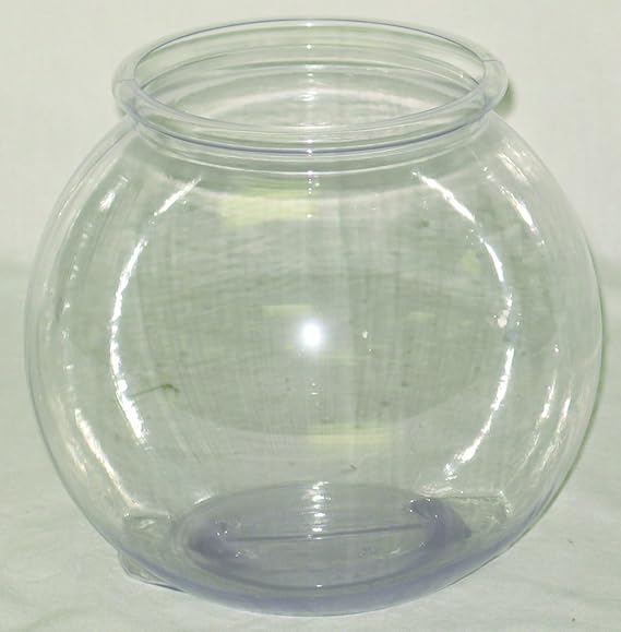 Imagine Gold RD4 Plastic Round Fish Bowl Pet Supplies