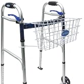 Top Glides Premium Clip-on Walker Basket