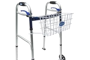 Top Glides Premium Clip-on Walker Basket