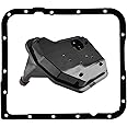 Ortopia 4L60-E 4L65-E 4L70-E Deep Pan Auto Transmission Filter Kit with Gasket 24208576 Compatible with Escalade Trailblazer Suburban Silverado K1500 K2500 K3500 Tahoe Express Savana Sierra Yukon