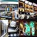 Pomelotree Storefront Lights 3 Led 40PCS 5050 LED Module Lights Waterproof LED Window Lights Super Bright Decorative Lights with Tape Adhesive for Store Advertising Signs 20FT (2 Pack) (RGB)