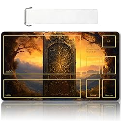 Premium Stitched MTG Playmat with Zones and