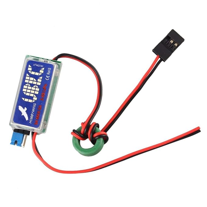 Hermosairis 5 V / 6 V HOBBYWING RC UBEC 3A Max 5A Niedrigste RF Noise BEC Voll Abschirmung Antijamming Schaltregler