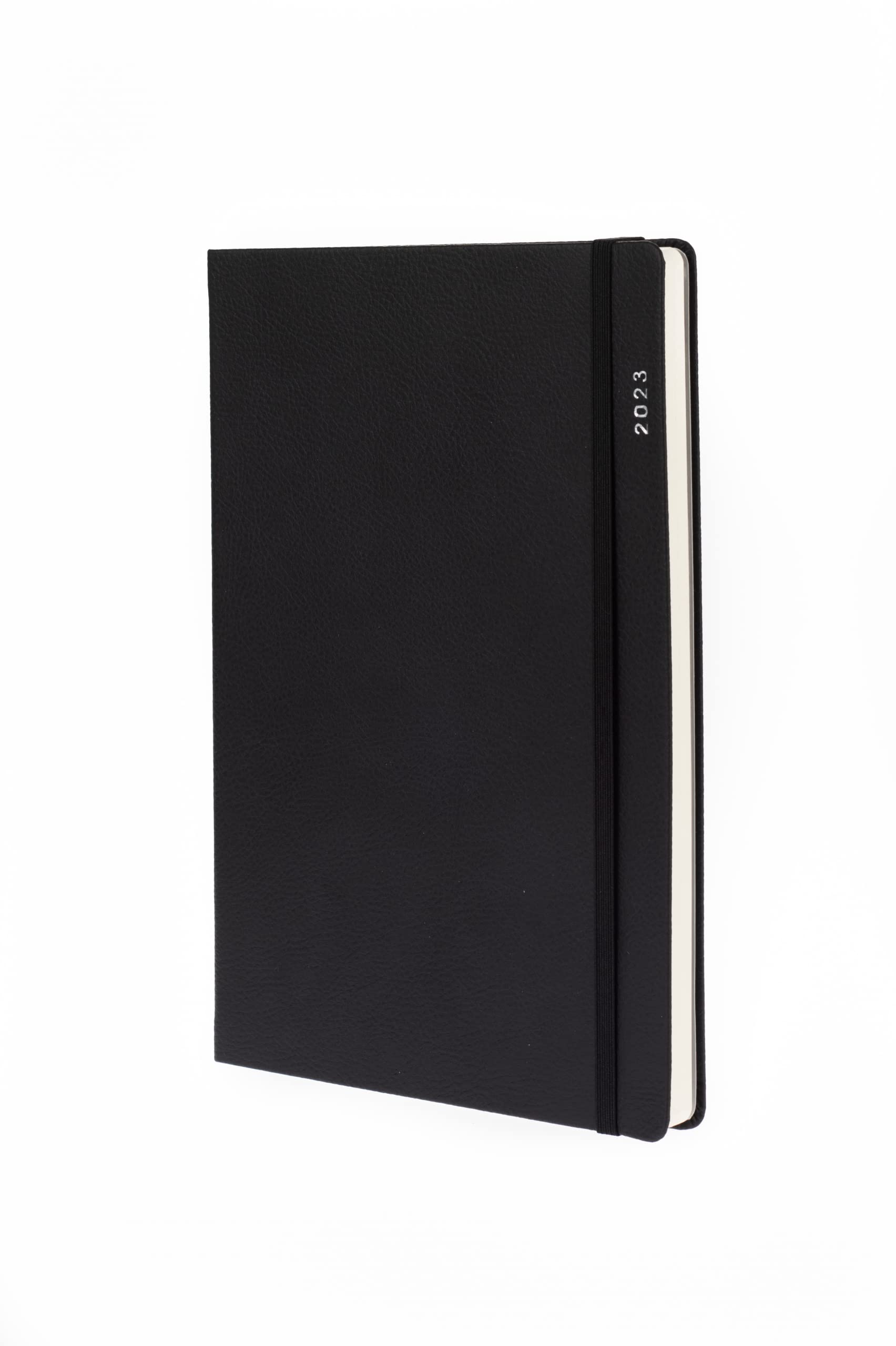 Collins Metropolitan Glasgow A5 Week to View 2023 Diary - Black (GL153.99-23) - Complete Planner, Agenda and Journal