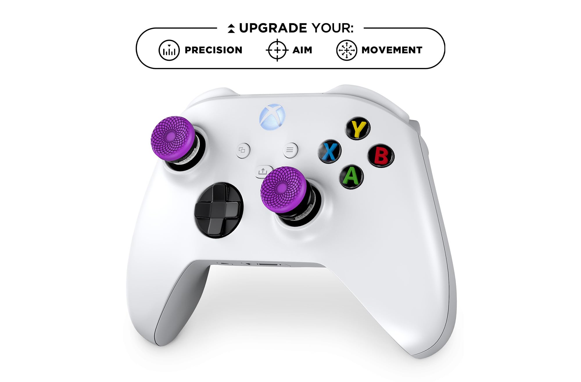 KontrolFreek Aim Boost Kit for Xbox One and Xbox Series X Controller | Includes Performance Thumbsticks and Precision Rings | Frenzy Edition