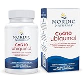 Nordic Naturals Nordic CoQ10 Ubiquinol - 60 Mini Soft Gels - 100 mg Coenzyme Q10 (CoQ10) Ubiquinol - Heart & Brain Health, Cellular Energy Production, Antioxidant Support - Non-GMO - 60 Servings