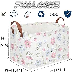 FXOLCSHE Rectangular Flower Basket,kids laundry