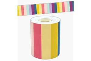 Oh Happy Day Stripes Straight Rolled Border Trim