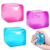 3pack Stress Cube Squishy Stress Balls for Adults