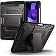 Spigen Tough Armor Pro Designed for iPad Air 11 Inch Case (2024), 10.9 Inch 5th/4th Generation Case (2022/2020) with Pencil Holder - Gunmetal