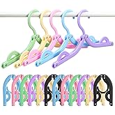 12pcs Travel Folding Hanger Household Multifunctional Portable Hanger