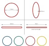ZZLBZN 400 Grams Elastic Rubber Bands 38mm Thick Stretchy Natural Color view 2