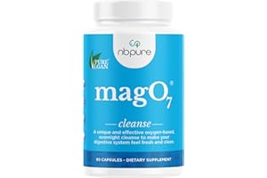nbpure MagO7 - Natural Colon Cleanse & Detox - Occasional Constipation Relief, Stool Softening, & Bloating Support for Men & 