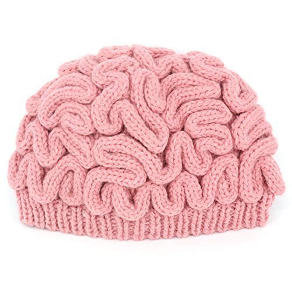 Knitted brain hat Clearance
