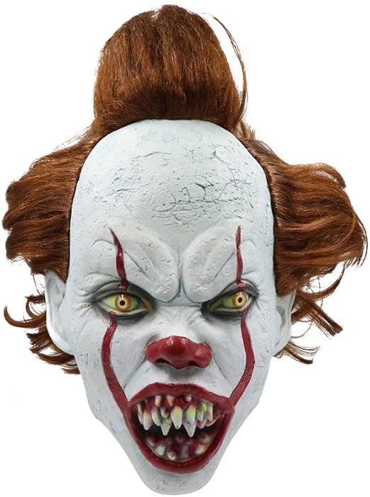 Ehinew Movies Theme Latex Mask Full Face Helmet Creepy