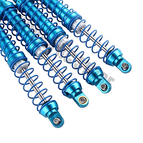 INJORA RC Shock Absorber Oil Adjustable RC Damper Set With Springs For