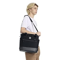 Hurley Cooler Tote Bag, 12 Can/Black