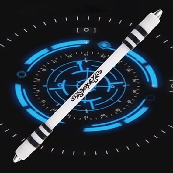 LanLan Fluorescent Textmarker Stilvolle Grind Light Pen Fluorescent Pen Spinning Set (kann nicht schreiben)