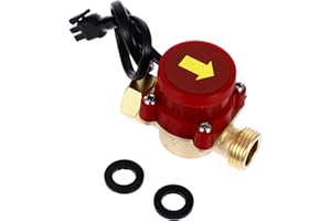 Ipetboom Pressure Magnetic Water Flow Control Pump for Shower Adjustable Booster Pump with Low Noise