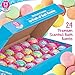 Spa Bath Bombs Gift Set - Pack of 24 Colorful Individually Wrapped 80g Lush Bath Bomb Fizzies in a Variety of Fruity, Floral & Tropical Fragrances - Perfect Gift idea For Women & Kids