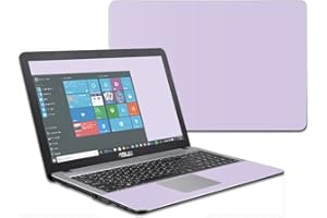 MightySkins Skin Compatible with Asus VivoBook X540SA X540LA 15.6" wrap Cover Sticker Skins Solid Lilac