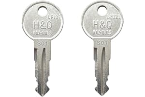 KeyPower S01~S20 Keys (2) for Ford F150 F250 F350 Boxlink Truck Cleat Lock (S02)