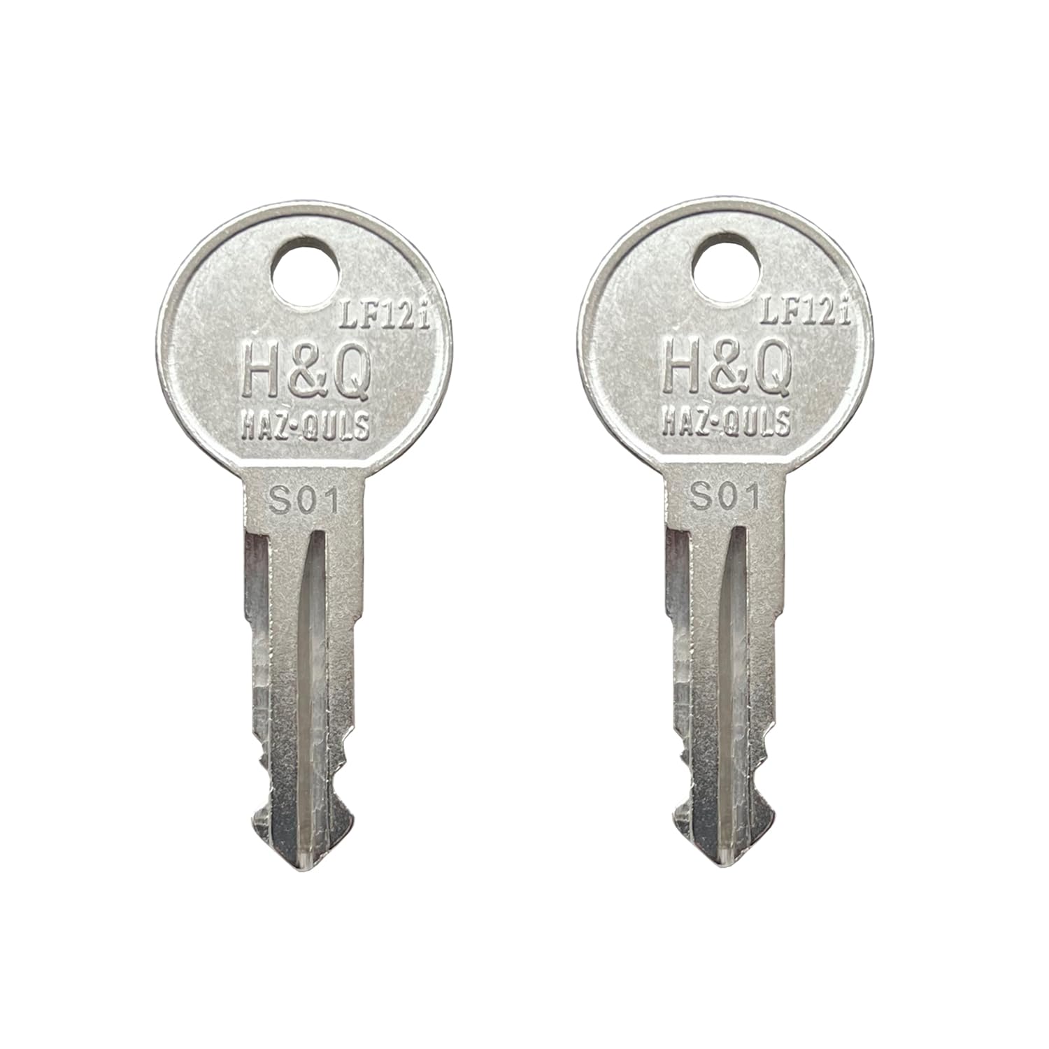 Photo 1 of KeyPower S01~S20 Keys (2) for Ford F150 F250 F350 Boxlink Truck Cleat Lock (S05)