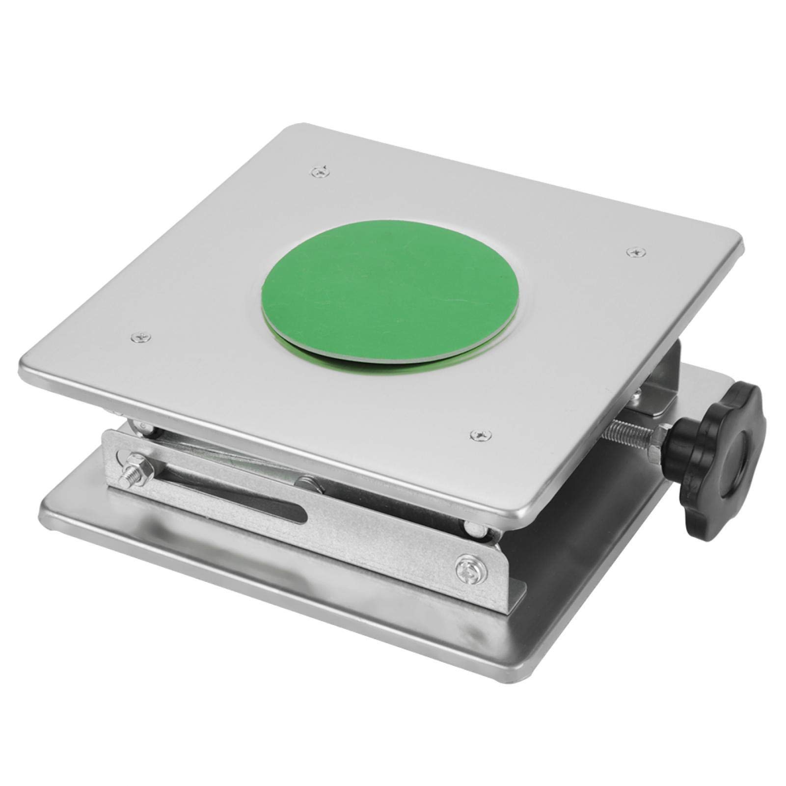 Laboratory Lifting Platform Stainless Steel SS304 Adjustable Height Lifting Table Lab Stand 200x200x280mm