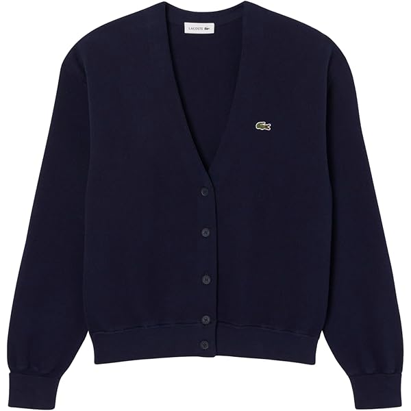 Lacoste Men's Classic Fit Long Sleeve Cashmere Cardigan Sweater