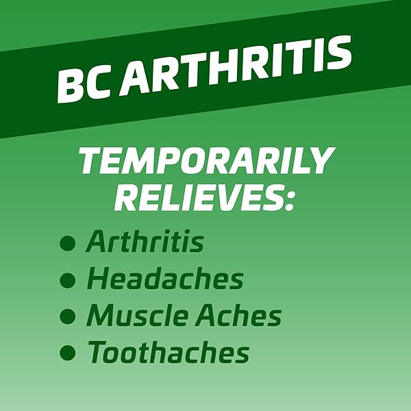 BC PAIN RELIEF POWDER, ARTHRITIS PAIN, 50 CT (PACK OF 1)