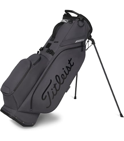 Amazon.com: Titleist - Premium Stand Bag - Black/White : Sports