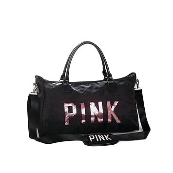 ShopyBucket Secret Large Pouch Travel Bag Wide Comfortable Travel Gym Practice Both Lightweight Pack of 1 Black