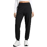 CRZ YOGA Matte Fleece Lined Jogger for Women 27.5" - Thermal Casual Lounge Yoga Pants Winter Warm