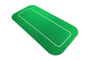 Yuanhe Poker Table Top Mat Layout - 36" x 72" Poker Felt,Portable Rubber Texas Hold'em Poker Table Topper w/Carrying Bag for Parties,Game Nights,Fundraisers & Gatherings