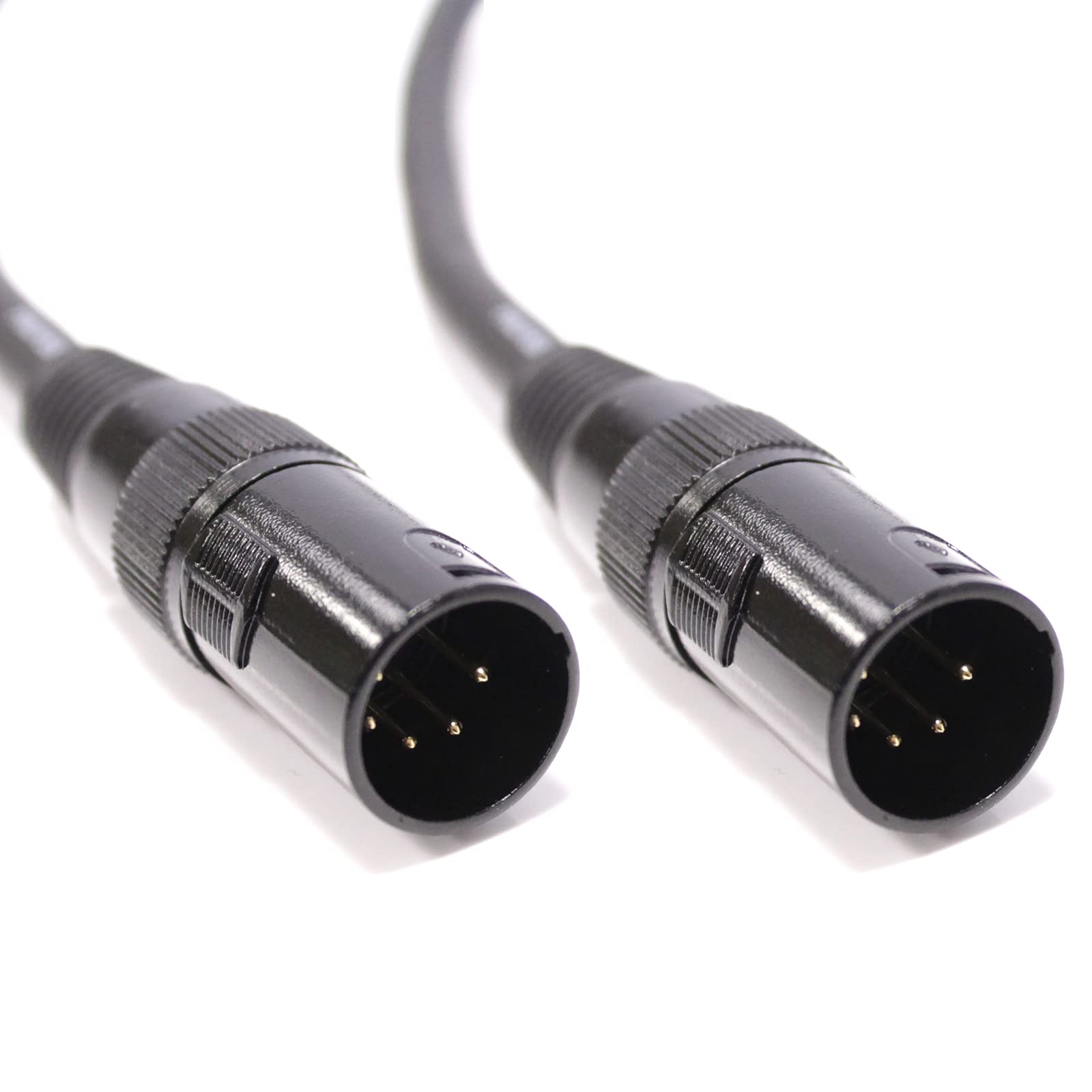 BeMatik - DMX512 DMX Cable XLR 5pin Male to 5pin Male XLR 0.5m