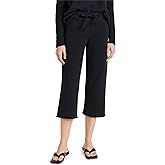 Frank & Eileen Women's Cropped Wide Leg Sweatpants