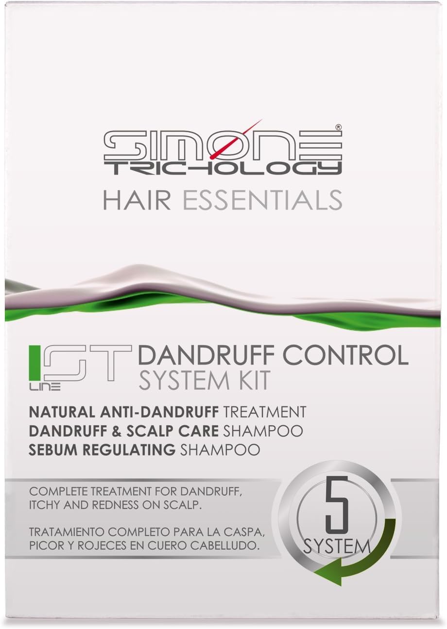 Simone Trichology Hair Essentials Dandruff Control System Kit