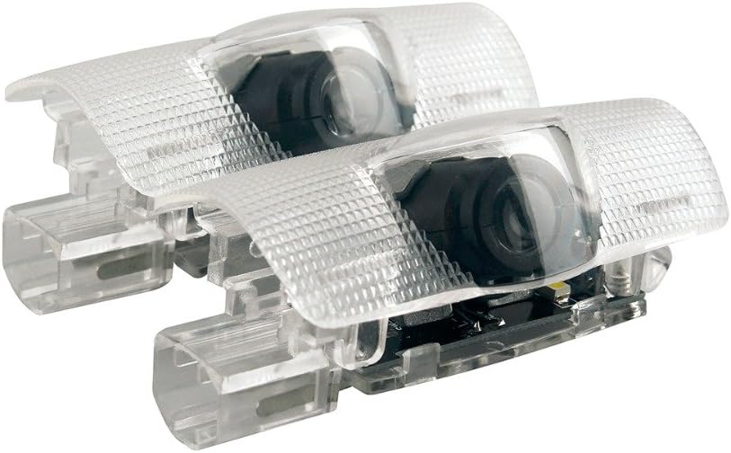 ZNYSTAR 2pcs Car LED Projector Door LaZNYSTAR 2pcs Car LED Projector Door Lamp Ghost Shadow Welcome Light Laser Courtesy Kit for Nissan Patrol Teana