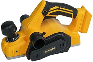 Cordless Hand Planer Compatible with Dewalt 20V MAX Battery(Tool Only), 16000RPM Brushless Motor, 3-1/4-Inch Power Electric W