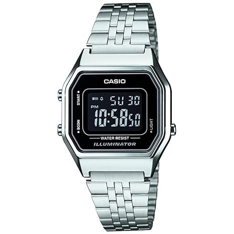 Casio Collection Damen Retro Armbanduhr LA680WEA