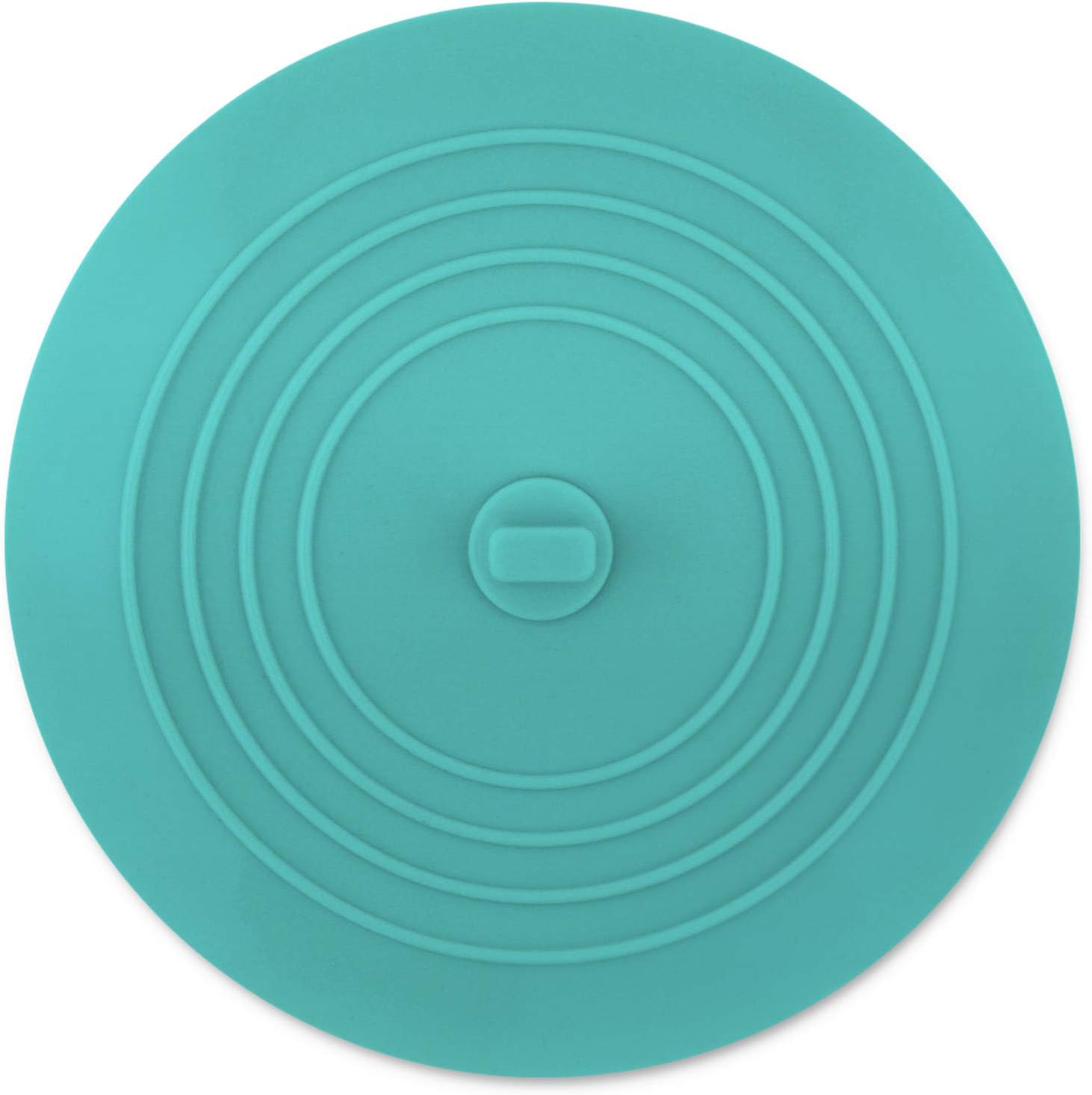 Cuttte Silicone Bathtub Stopper, 6 Inches Large Drain Stopper, Flat Suction Drain Cover, Tub Stopper Drain Plug for Kitchen, Bathtub and Laundry: Kitchen & Dining